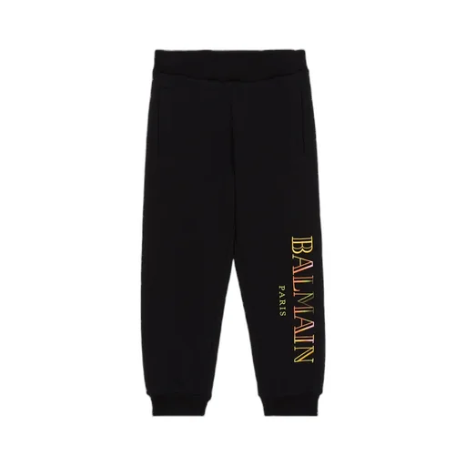 Kids Vintage Balmain Embroidered Joggers
