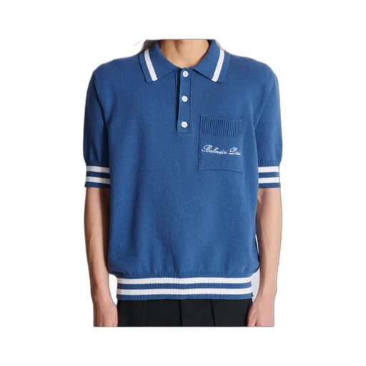 Logo Embroidered Short-Sleeve Polo Shirt