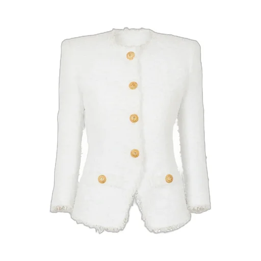 Fitted Tweed Jacket