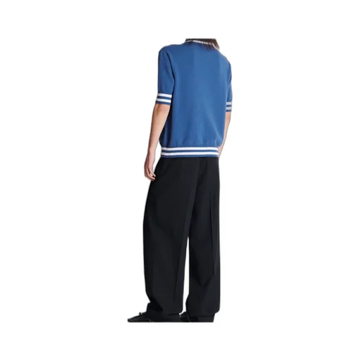 Logo Embroidered Short-Sleeve Polo Shirt
