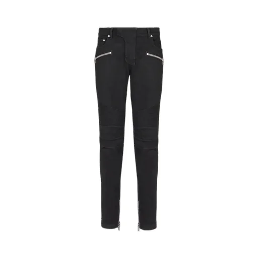 Zip Detailed Slim-Fit Jeans