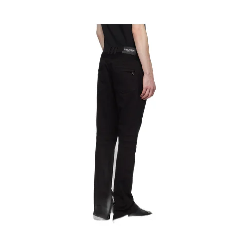 Zip Detailed Slim-Fit Jeans