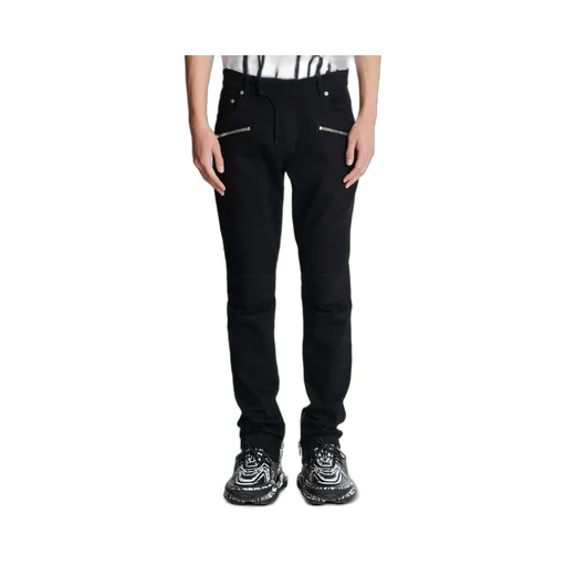 Zip Detailed Slim-Fit Jeans