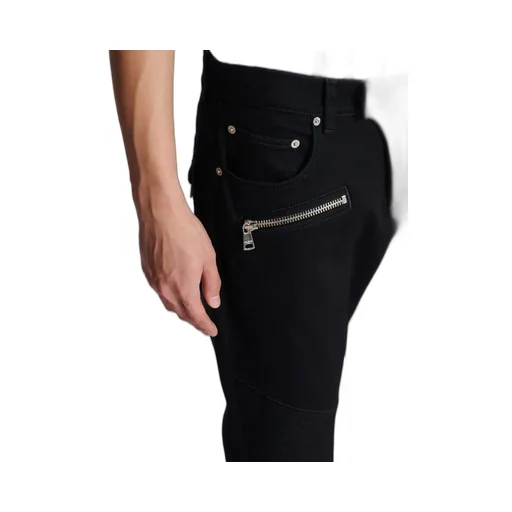 Zip Detailed Slim-Fit Jeans