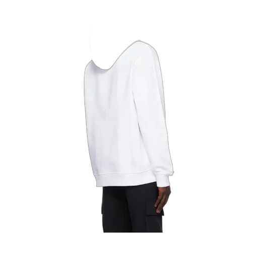 Logo Embroidered Drawstring Hoodie