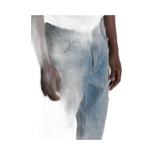 Distressed Loose-Fit Jeans