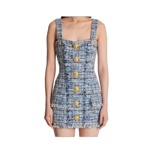 Short Tweed Dress