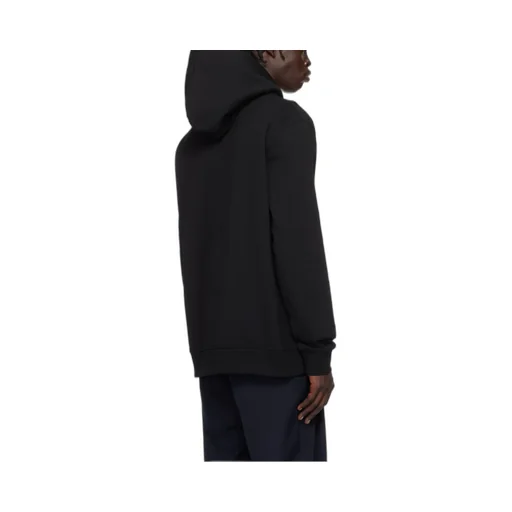 Logo Patch Drawstring Hoodie