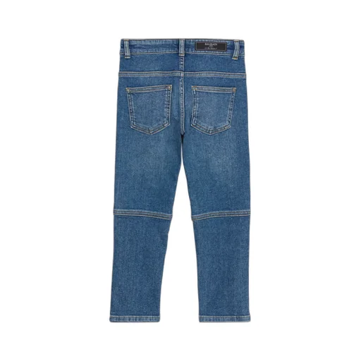 Denim Biker Jeans