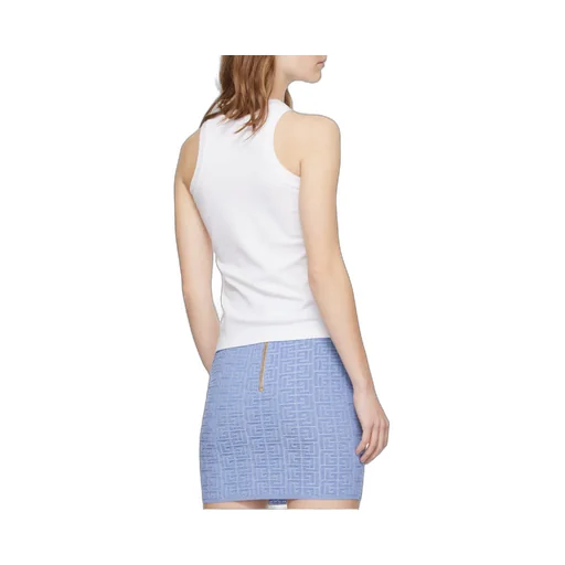Logo Detailed Crew Neck Tank Top