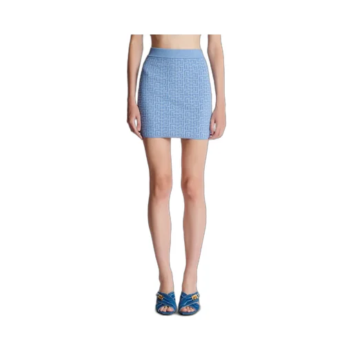 Monogrammed Mini Skirt
