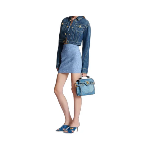 Monogrammed Mini Skirt