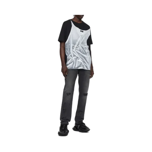 T-Shirt With Tank Top Print