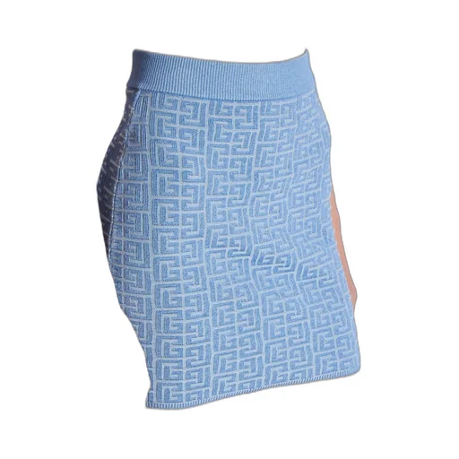 Monogrammed Mini Skirt