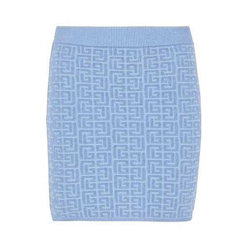 Monogrammed Mini Skirt