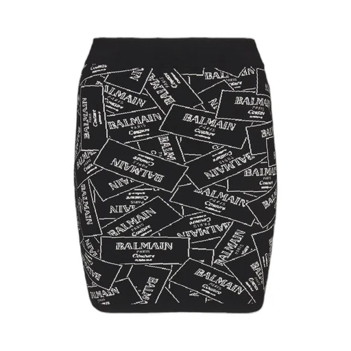 Logo Detailed Mini Skirt