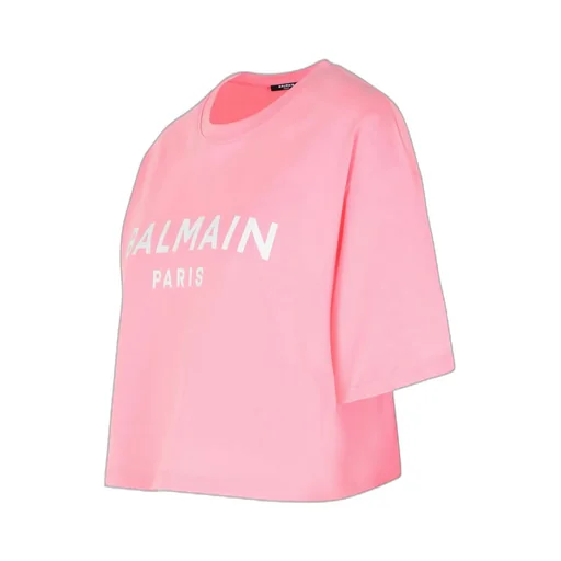 Logo Printed Round Neck T-Shirt
