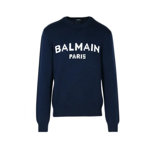 Logo Intarsia-Knit Jumper