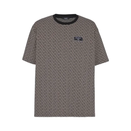 Logo Patch Monogrammed T-Shirt