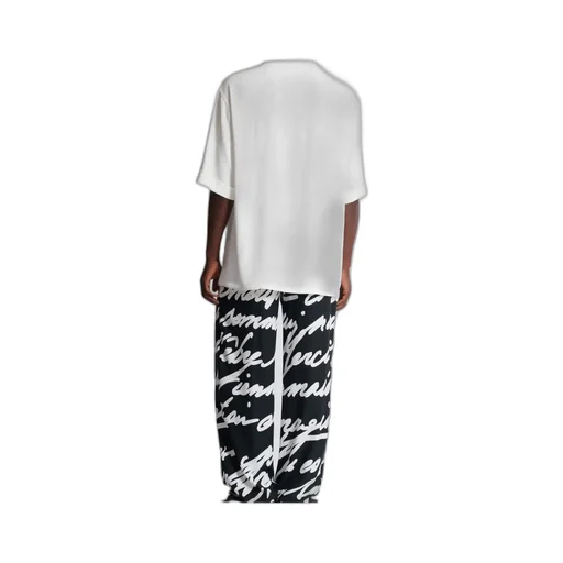 Collared T-Shirt With Embroidery Love Letter