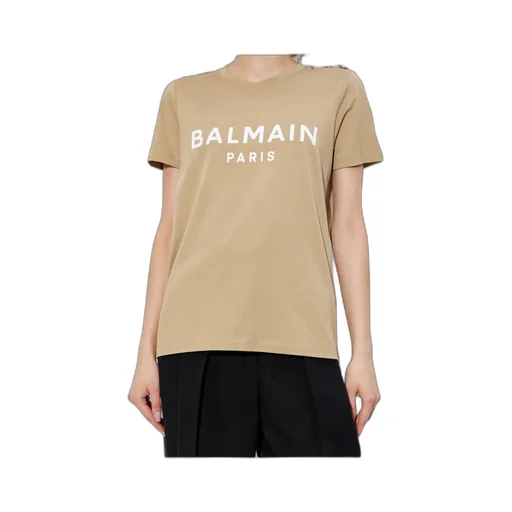 Logo Printed Crew Neck T-Shirt