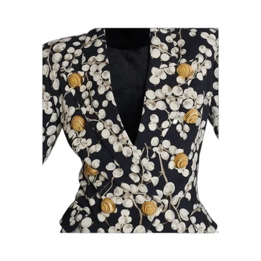 Printed Blazer