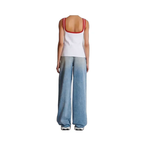 Fruit Square-Neck Tank Top