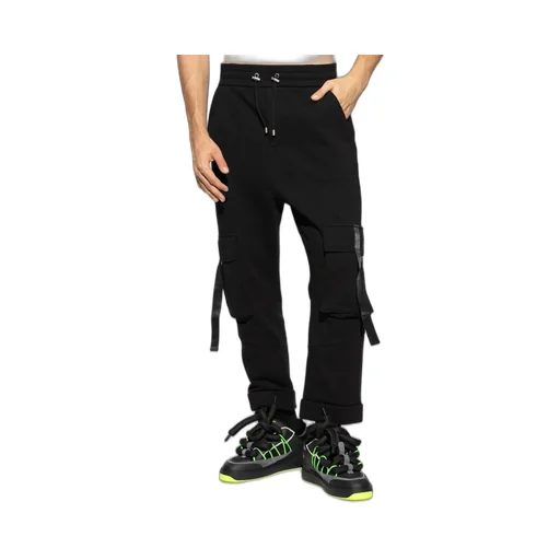 Drawstring Cargo Sweatpants