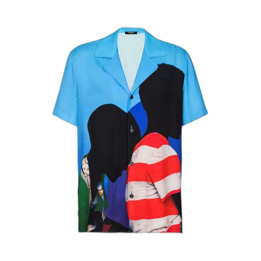 Prince Gyasi Printed Twill Pyjama Shirt