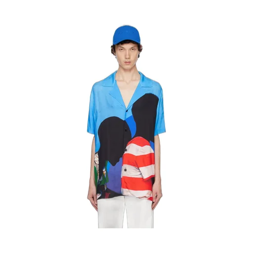 Prince Gyasi Printed Twill Pyjama Shirt