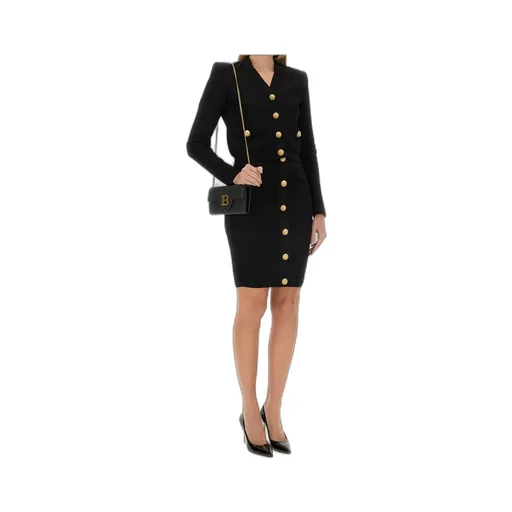 V-Neck Buttoned Cardigan