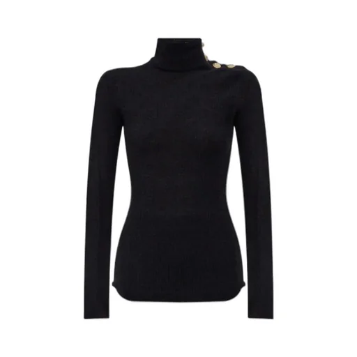 Classic Long-Sleeve Turtleneck Top