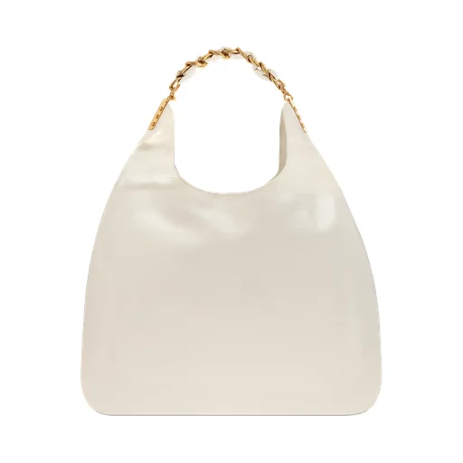 Logo Detailed Chain Shoulder Bag