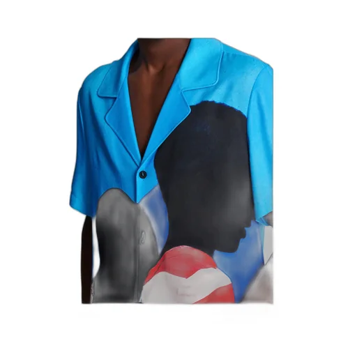 Prince Gyasi Printed Twill Pyjama Shirt