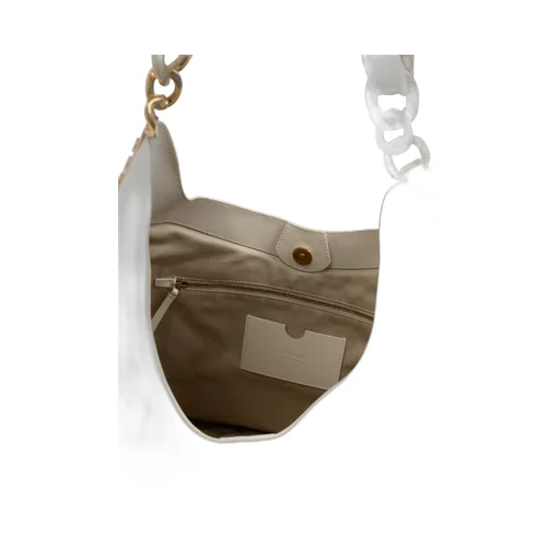 Logo Detailed Chain Shoulder Bag