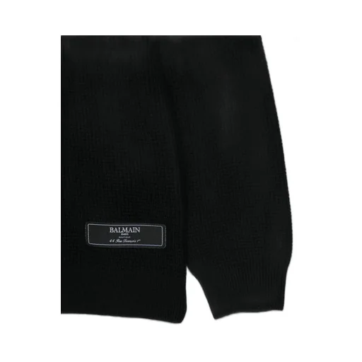 Logo Patch Roll-Neck Jumper
