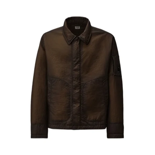 Quilted Lens-Pocket Jacket