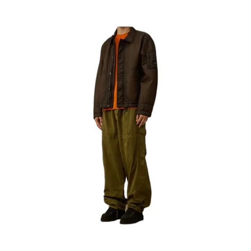 Quilted Lens-Pocket Jacket
