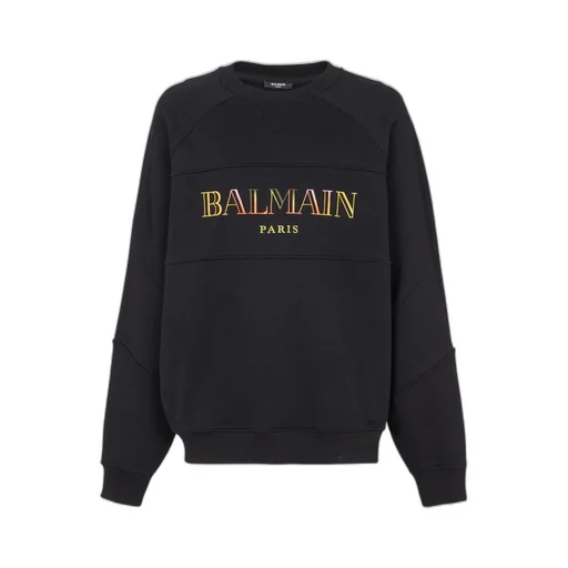 Vintage Logo Embroidered Oversized Sweatshirt