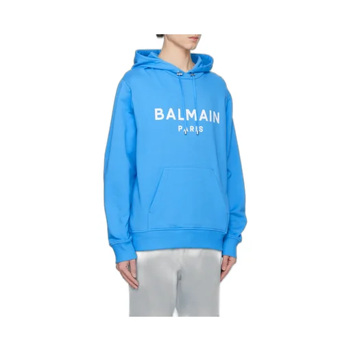 Logo Printed Drawstring Hoodie