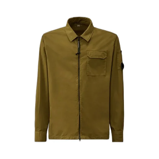 Zip-Fastening Pocket Shirt
