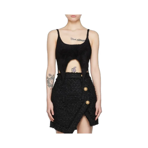 Rib Knitted Vest