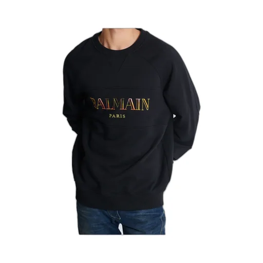 Vintage Logo Embroidered Oversized Sweatshirt