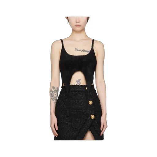 Rib Knitted Vest