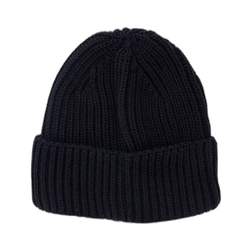 Logo Plaque Knit Beanie