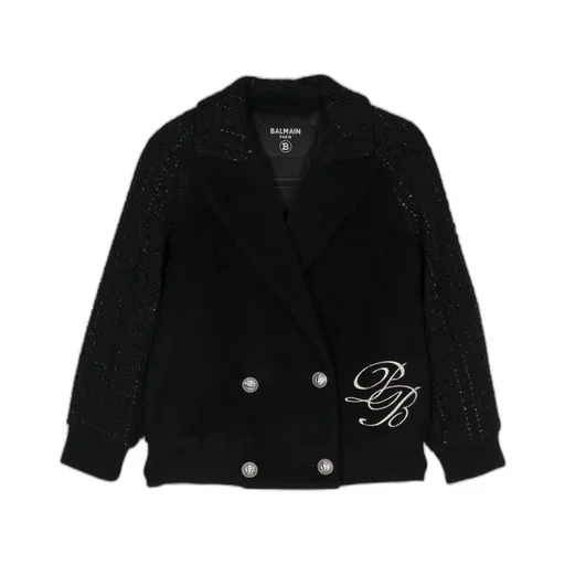 Tweed-Embellished Jacket