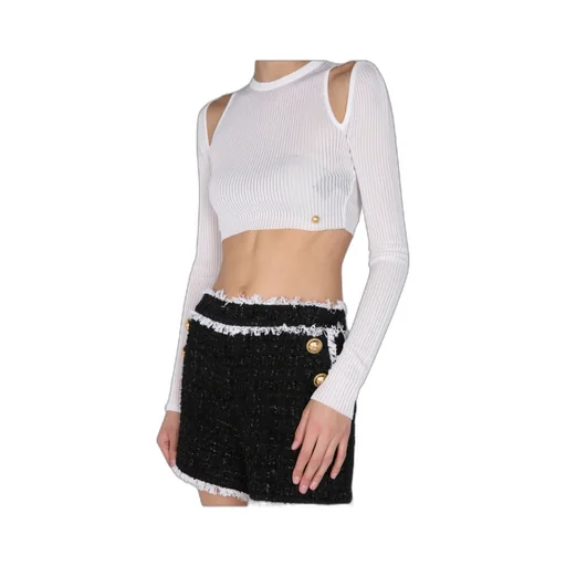 Cut Out Cropped Top