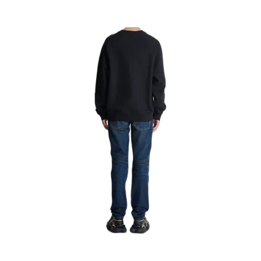 Vintage Logo Embroidered Oversized Sweatshirt