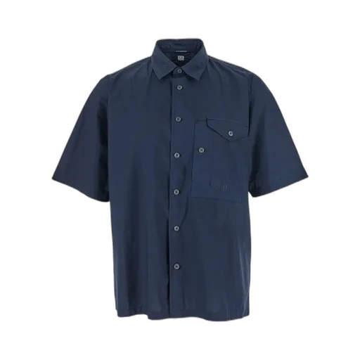 Shirt With Classic Collar Embroidery