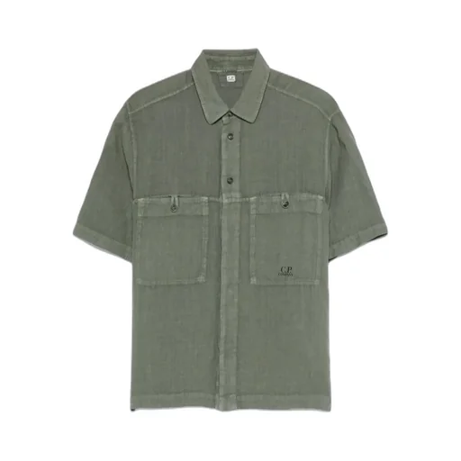 Short Sleeve Linen Shirt
